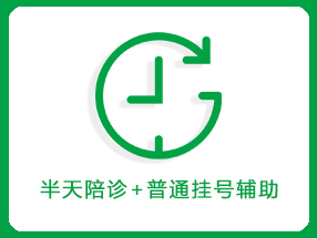半天陪诊+普通挂号辅助